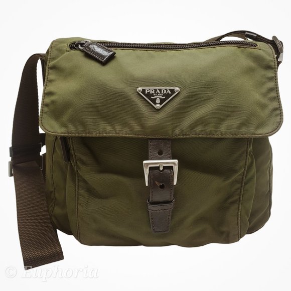 PRADA Vintage Nylon Shoulder Bag - Picture 10 of 11